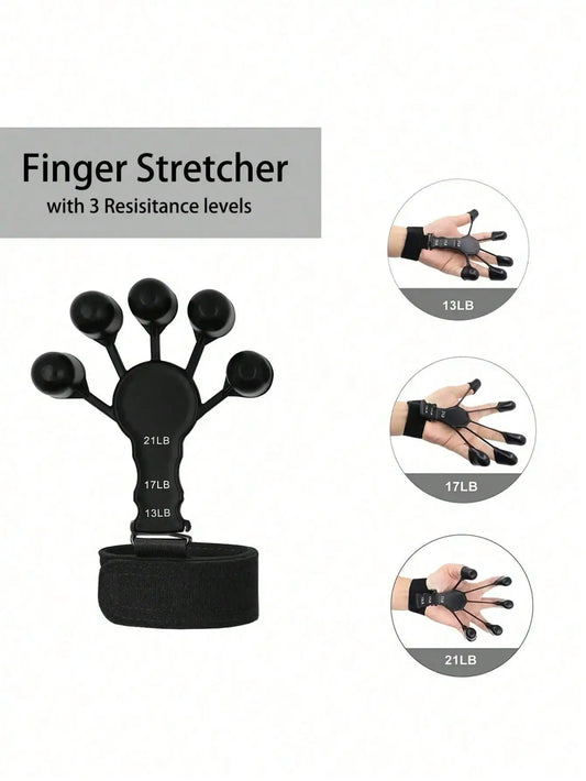 Adjustable hand gripper with counter