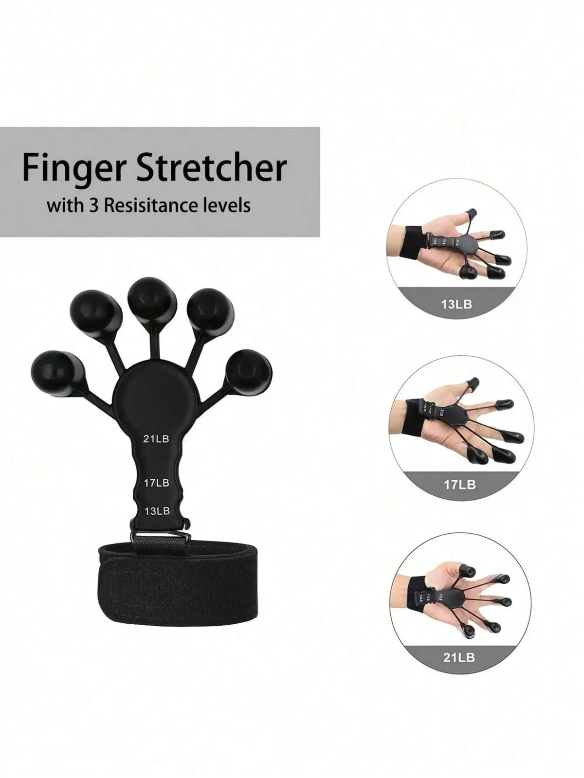 Adjustable hand gripper with counter