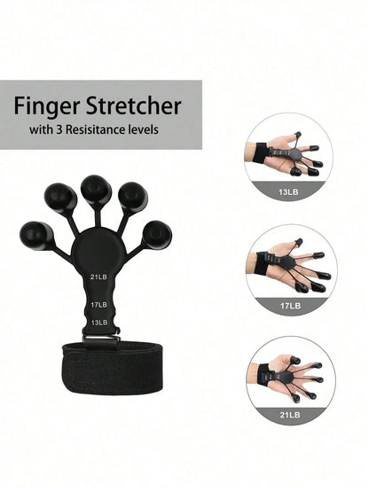 Adjustable hand gripper with counter