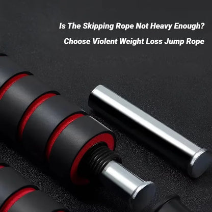 Adjustable jump rope detail